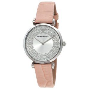 FX03746B NWT Emporio Armani Fashion Ladies Quartz Steel Authentic Watch